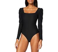 Urban Classics Women's Ladies Rib Buffer Sleeve Body Ls T-Shirt