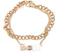 Urban Classics Zodiac Golden Anklet Scorpio L/XL
