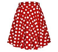 Urban CoCo - Mini Jupe Patineuse évasée Basique pour Femme - Passe-Partout - Tissu élastique, Taille M