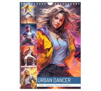 Urban Dancer. Streetstyle-Szene-Illustrationen (Wandkalender 2026 DIN A4 hoch), CALVENDO Monatskalender: Dieser Streetdance Kalender vereint Rhythmus und Style