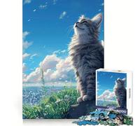 Urban Dreamer Puzzle 1000 Pièces Adultes Cadeau Stimule la cognition Activité relaxante Découpe précise Cadeau Festif (50x75cm)