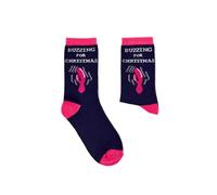 Urban Eccentric Chaussettes de Noël pour femme | Cadeau | 1 paire | Coton majoritaire | Chaussettes de qualité supérieure | Rude | Noël | Nouveauté | Cadeaux