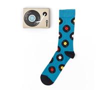 Urban Eccentric Chaussettes unisexes en vinyle | Cadeau | 1 paire | Chaussettes riches en coton | Chaussettes de qualité supérieure | Nouveauté | Cadeaux, Multicolore, 39-45, multicolore, 6-11