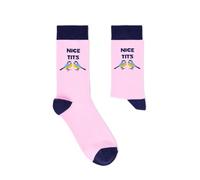 Urban Eccentric Chaussettes unisexes Nice Tits | Cadeau | 1 paire | Coton majoritaire | Chaussettes de qualité supérieure | Nouveauté | Cadeaux
