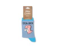Urban Eccentric Chaussettes unisexes Tea-Rex | Cadeau | 1 paire | Chaussettes en coton majoritaire | Chaussettes de qualité supérieure | Nouveauté | Cadeaux (femmes 37-42), femmes 36-36, 37-42, Femme