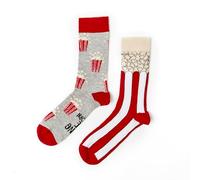 Urban Eccentric Lot de 2 paires de chaussettes à popcorn unisexes | Cadeau | Chaussettes riches en coton | Chaussettes de qualité supérieure | Nouveauté | Cadeaux, Multicolore, 39-45, multicolore,