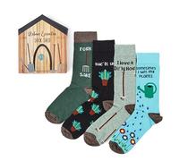Urban Eccentric Lot de 4 paires de chaussettes unisexes en coton majoritaire pour abri de jardin