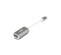 Urban Factory - Adaptateur vidéo - USB-C mâle pour HD-15 (VGA) femelle - 10.5 cm - gris sidéral
