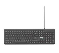Urban Factory GWK01UF clavier Universel USB AZERTY Noir