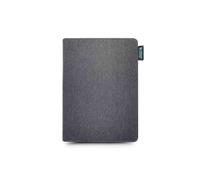 Urban Factory EPI10UF Étui Folio Gris pour iPad 10.2" (25.9cm) en PET Recyclé avec Support Multi-Angles et Porte Carte, 194x256x18mm, 358g