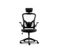 URBAN FACTORY ERGO SIMPLE ERGONOMIC ADJUSTABLE WORKING CHAIR BLACK