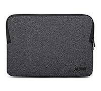 Urban Factory Etui pour Ordinateur Portable - Housse de Protection pour Laptop en Mémoire de Forme Modèle 15.6 Pouces Intérieur Ultra Doux en Pilou Absorbe Chocs et Durabilité Extrême (Rose Quartz)