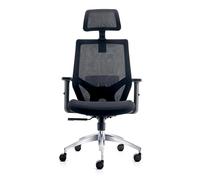 URBAN FACTORY Fauteuil ergonomique Ergo (Noir)