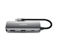 Urban Factory Station d'accueil HUBEE 7 IN 1 – USB-C 3.1, 2 x HDMI, 1GbE