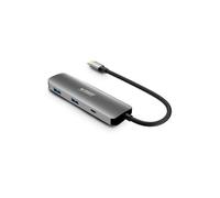 Urban Factory HUBEE 4 IN 1 - Station d'accueil - pour ordinateur portable, tablette, smartphone - USB-C 3.1 - HDMI