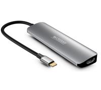 Urban Factory Station d'accueil HUBEE 6 IN 1 – USB-C 3.1, HDMI