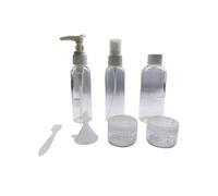 Urban Factory – Kit 6 flacons de voyage Travelee transparent