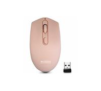 URBAN FACTORY - MICE & KEYBOARD Souris Optique Urban Factory FREE Color - Fréquence radio - USB Type A - 4 Bouton(s) - Rose clair - Sans fil - 2,40 GHz - 1600 d