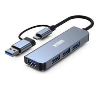 Urban Factory Minee - Concentrateur (hub) - USB-A/C - 4 x SuperSpeed USB 3.0 - de bureau