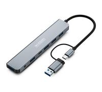 URBAN FACTORY MINEE - Hub USB-A/C 5x USB-A 3.0 / 1x USB-C