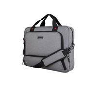 Urban Factory - Sacoche pour ordinateur Mixee Edition Toploading 15,6" Gris - Port USB