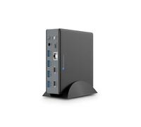 Station d'accueil USB Type C - Urban Factory - Hubee Dock - 2K/4K - Multi-écran - Gris