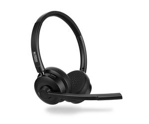 Urban Factory MOVEE: OVER-THE-EAR BLUETOOTH 5.0 CONFERENCE HEADSET, Sans fil, Appels/Musique/Sport/Au quotidien, 95 g, Casque, Noir HBV50UF-V2