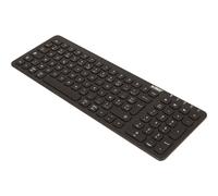 Urban Factory Onlee - Clavier - sans fil - Bluetooth 5.1, 2.4 GHz - AZERTY - Français - noir