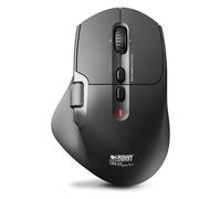 Urban Factory Onlee Pro Dual - Souris - ergonomique - with fast scroll wheel - 10 boutons - sans fil - Bluetooth 5.2, 2.4 GHz - récepteur sans fil USB