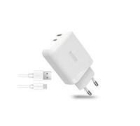 Bloc secteur USB-C/USB-A Urban Factory PSC45UF avec câble USB-C/A 1m Blanc Blanc G
