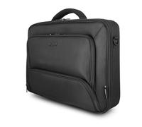 Urban Factory Sacoche pour Ordinateur Portable - Pc 17.3 Pouces et Tablette 10.5 Pouces Modèle Mixee Noir avec Poche Dédiée Alimentation Notebook et Poignée Confortable Souple (Matière Non Abrasive)
