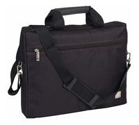 Urban Factory Sacoche pour Ordinateur Portable - Pc 15.6 Pouces et Tablette 10.5 Pouces Modèle Toplight Noir avec Bandoulière Sangle Epaule et Poignée Confortable Renforcée