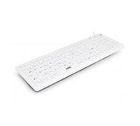 Urban Factory Sanee clavier Médical USB AZERTY Français Blanc