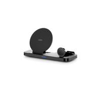 Urban Factory SWC35UF : Chargeur Interne Batterie, Recharge Sans Fil, Compatible Écouteurs/Smartwatch/Téléphone, USB-A vers USB-C, Noir, 435g