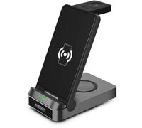 POWEE PRO: CHARGEUR 3 EN 1 AVEC FONCTION STAND 22,5Watts - SMARTPHONE / SMARTWATCH / ECOUTEURS