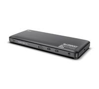Urban Factory TCD49UF hub & concentrateur USB Type-C 10000 Mbit/s Noir