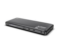 Urban Factory TCD49UF, USB Type-C, 100 W, Noir, 4K Ultra HD, 120 Hz, Kensington