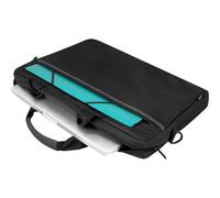 Urban Factory TopLight Toploading Laptop Bag 17.3" Black - Sacoche pour ordinateur portable - 17.3" - noir Noir