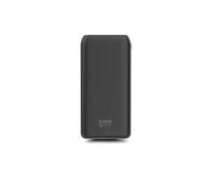 Urban Factory UPB35UF Batterie Externe LiPo 30000mAh USB Type-C 2.1A Noir - Universel, 2 ports, 5V, 71x40x141mm, 545g, USB, CE/FCC/RoHS