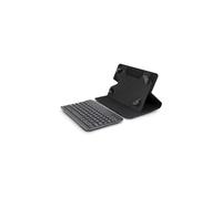 Urban Factory UPK10UF Étui-Clavier Français sans Fil 10.1" Nylon Noir : Clavier AZERTY, Compatible Toutes Marques, Batterie, 265x190x31mm, 498g