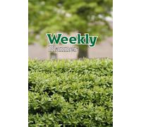Urban Garden Weekly Planner: Undated City-Inspired Weekly Organizer with Green & White Text - Perfect for Nature-Lovers in the City