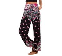 Urban GoCo Pantalon sarouel bohème pour femme, #10, XL