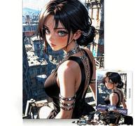 Urban Grace︰ Puzzles Shadowed Elegance pour Adolescents 1000 pièces Logique Détente Bords Nets Cadeau Festif (38x26cm)