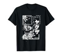 Urban Grunge Skull Harajuku Clothing Japanese Aesthetic T-Shirt