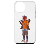 Urban Japanese Anime Devil Masked Read The Bat Warrior Coque pour iPhone 12 Mini