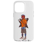 Urban Japanese Anime Devil Masked Read The Bat Warrior Coque pour iPhone 14 Pro Max