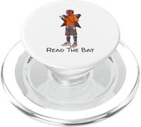 Urban Japanese Anime Devil Masked Read The Bat Warrior PopSockets PopGrip pour MagSafe