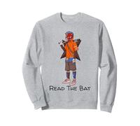 Urban Japanese Anime Devil Masked Read The Bat Warrior Sweatshirt