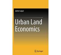 Urban Land Economics