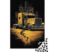 Urban Legend Truck Art Print Puzzle 1000 Pieces Cadeau Unique Jeu Éducatif Défi Jouet À De Qualité Supérieure Peinture Art pour Adultes Et Enfants À Partir De 14 Ans 38x26cm/1000pcs